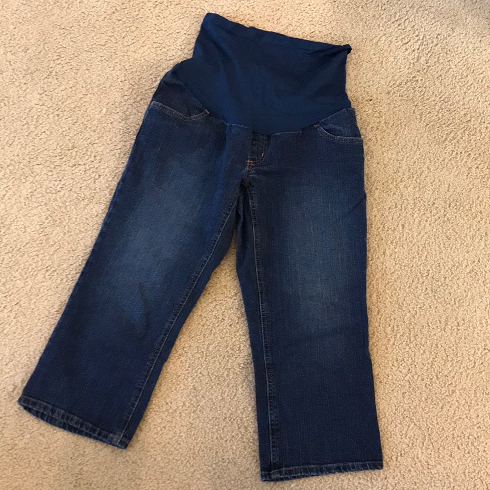 Motherhood Maternity Capri jeans
